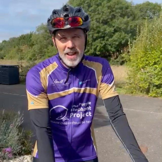 Next up in the Herd… meet Carl! 🐘🚴‍♂️💜Every mile, every donation and every member of our Herd is helping us reach more children with the right support at the right time. We are so incredibly grateful for our #L2B team.You’ve got this Carl! Brighton is waiting! 🚴‍♂️💜