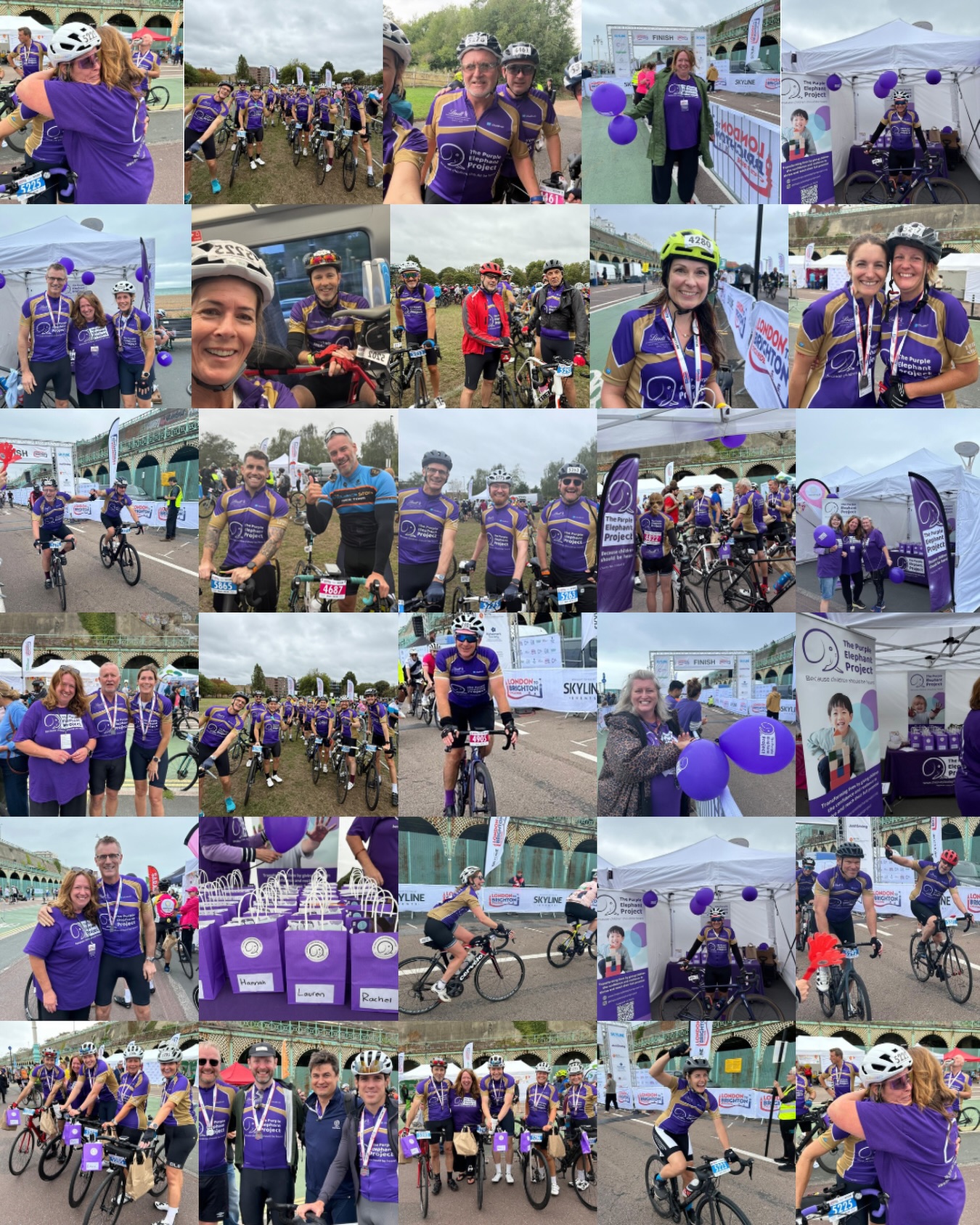 What a day for our Purple Elephant team!On Sunday, 36 brilliant riders took on the London to Brighton Bike Ride as part of our partnership with @lindtuk, and together they’ve already raised an incredible £43,000 and counting!!We absolutely loved being there on the day to cheer everyone on. Seeing so many Purple Elephant jerseys out on the course was amazing, and we couldn’t have been prouder watching the team take on the challenge.The fundraising has been incredible and will make a huge difference to the children and families we support. It’s also a brilliant example of the power of partnership and what we can achieve when we work together.And we’re not stopping at £43k! We’ve challenged everyone to raise another £125 each, which would take us to an amazing £50,000 if everyone manages it. With more donations still coming in, we’re excited to see where we end up! 👀We’re so proud of every single person who took part, fundraised, donated and supported the team. And a very special thank you to @lindtuk, @thirdspacelondon, and @skylineevnts for all your support in making this happen. We’re incredibly grateful.#PurpleElephantProject #LondonToBrighton #Fundraising #Partnerships #childrensmentalhealth