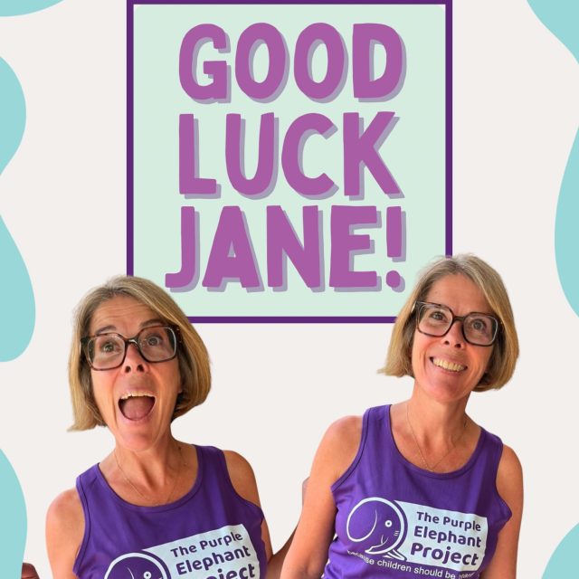 🏃‍♀️ Good luck Jane! 💜Tomorrow, our Head of Therapy Services, Jane, will be taking on the Ealing Half Marathon to raise funds for The Purple Elephant Project! 🐘Every pound raised makes a huge difference and helps us reach more children and young people who really need us.If you’d like to support Jane’s fundraising, you can donate via the link in our bio.We’ll be cheering you on every step of the way Jane! 💜🐘⭐️