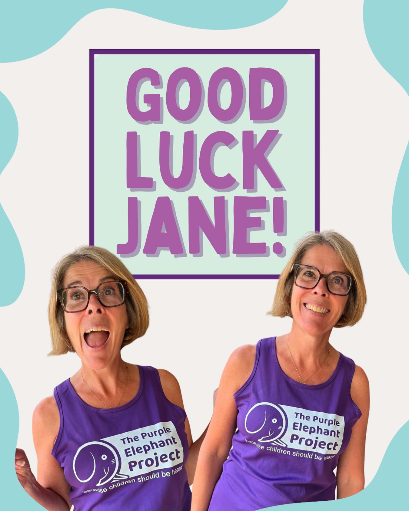 🏃‍♀️ Good luck Jane! 💜Tomorrow, our Head of Therapy Services, Jane, will be taking on the Ealing Half Marathon to raise funds for The Purple Elephant Project! 🐘Every pound raised makes a huge difference and helps us reach more children and young people who really need us.If you’d like to support Jane’s fundraising, you can donate via the link in our bio.We’ll be cheering you on every step of the way Jane! 💜🐘⭐️
